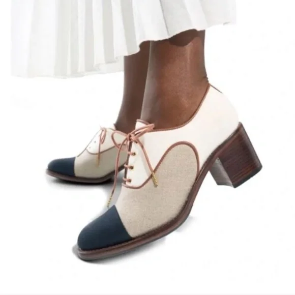 The Office of Angela Scott - Mrs. Maisel Colorblock Pump - Size 40 - Picture 2 of 10